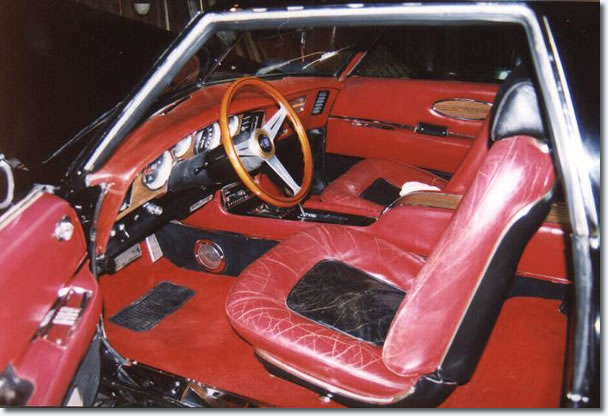 The interiour of the Pontiac Grand Prix as purchased by Mr.O'Donnell on October, 1st, 1968.